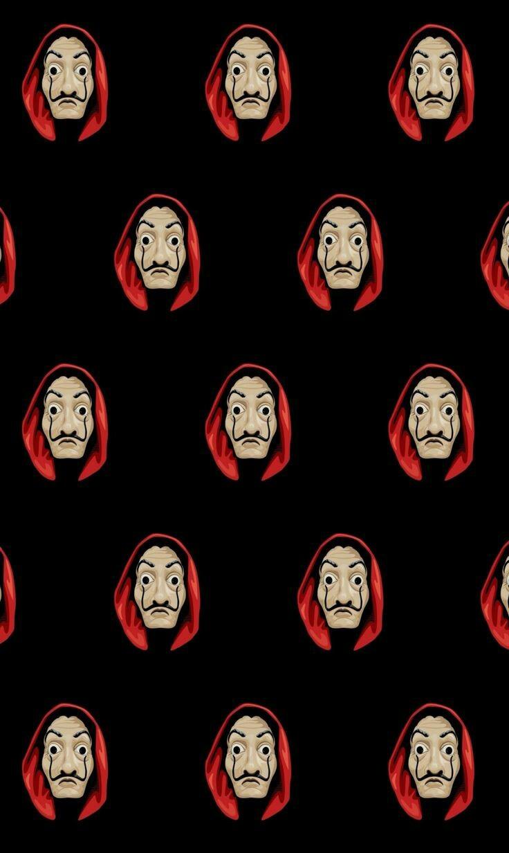 736x1232 Money Heist Wallpaper