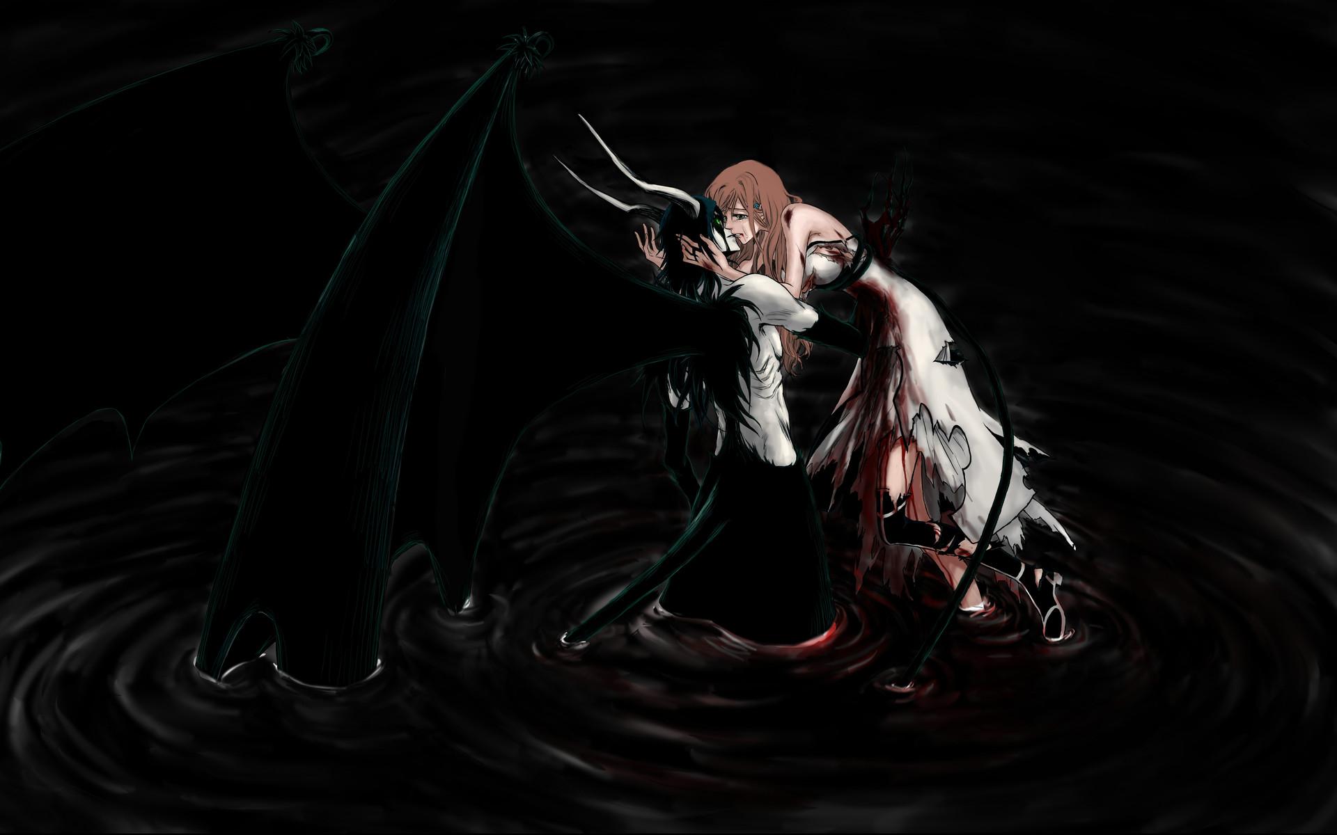 1920x1200 Free download anime bleach dark demons love romance kissing artistic wallpaper [1920x1200] for your Desktop, Mobile & Tablet. Explore Romantic Anime Wallpaper. Romantic Couple Wallpaper, Anime Couple Wallpaper, Romantic