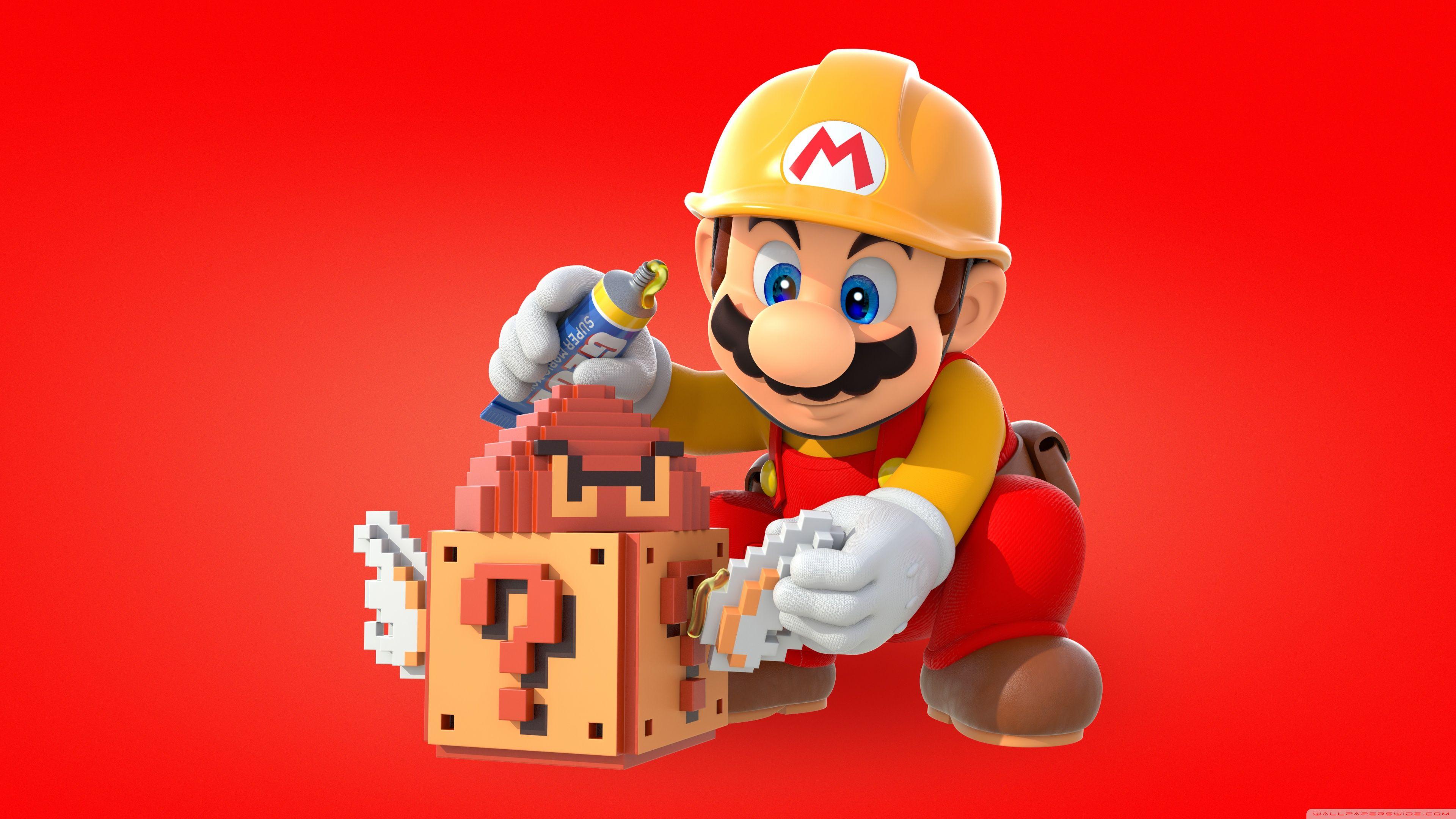 4K Mario Wallpapers - Top Free 4K Mario Backgrounds - WallpaperAccess