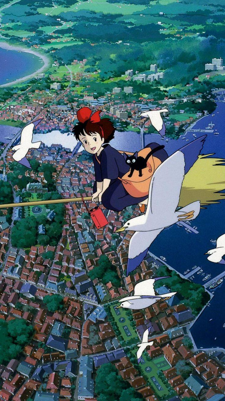 736x1309 Moviemania High Resolution Movie Wallpaper. Studio Ghibli Background, Ghibli Artwork, Ghibli Art