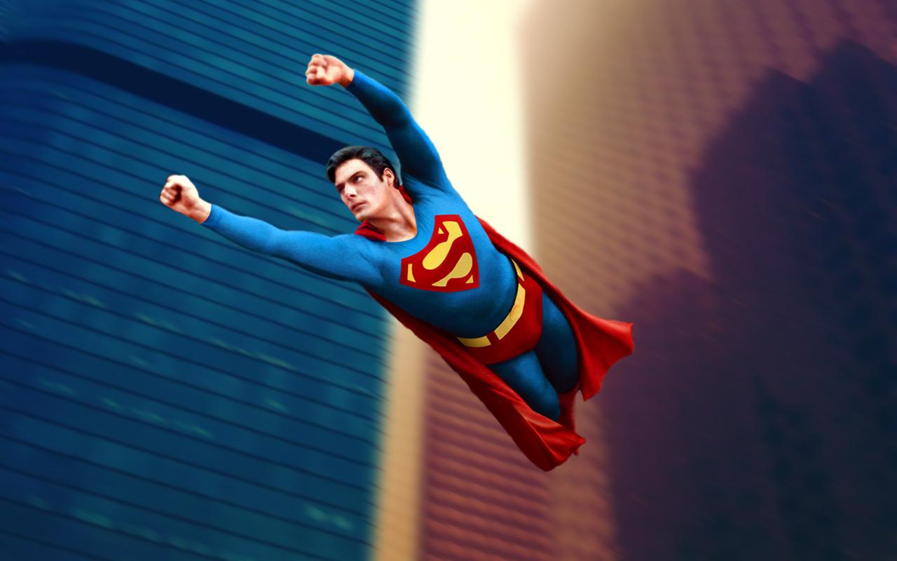 1280x800 Christopher Reeve as Superman Wallpaper