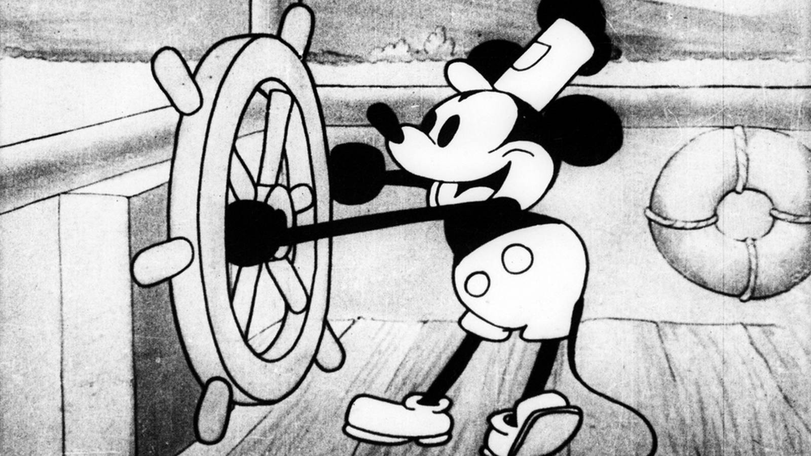 1600x900 Mickey Mouse Wallpaper Black And White