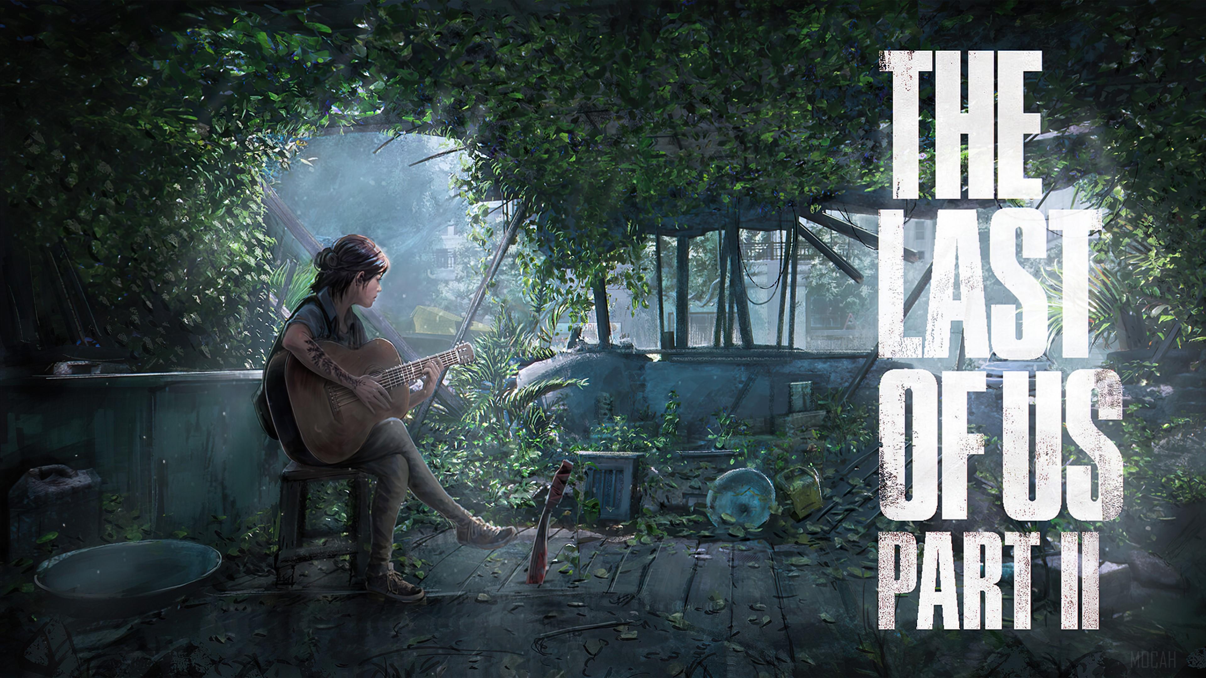 3840x2160 Ellie, Guitar, The Last of Us Part The Last of Us Part II, TLOU, TLOU Video Game 4k wallpaper. Mocah HD Wallpaper