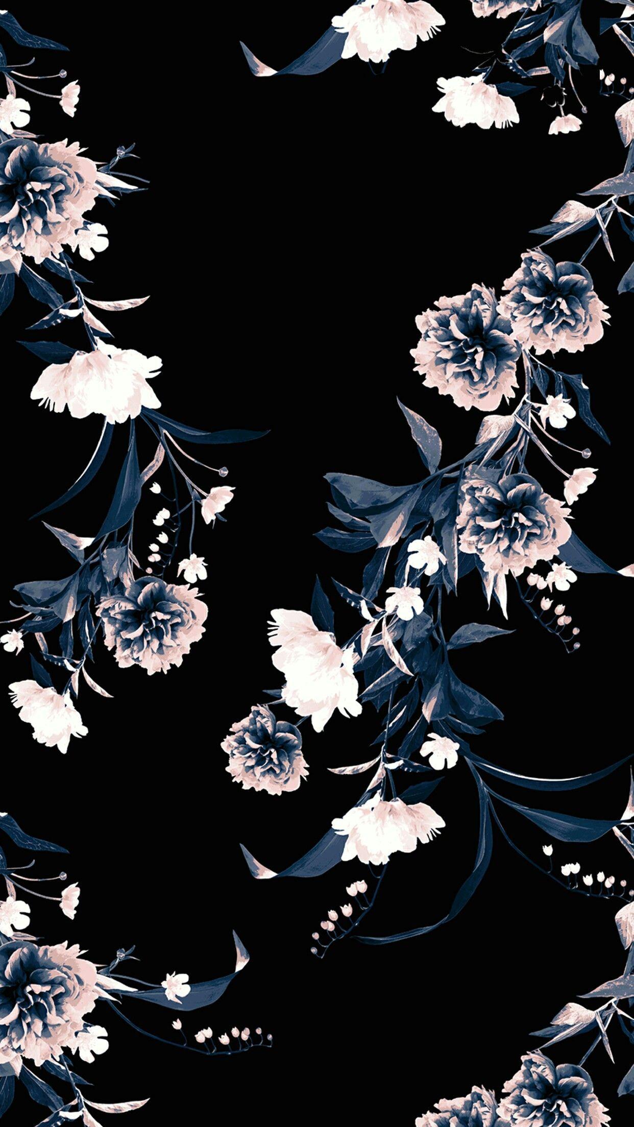 Black aesthetic flowers Wallpapers Download  MobCup