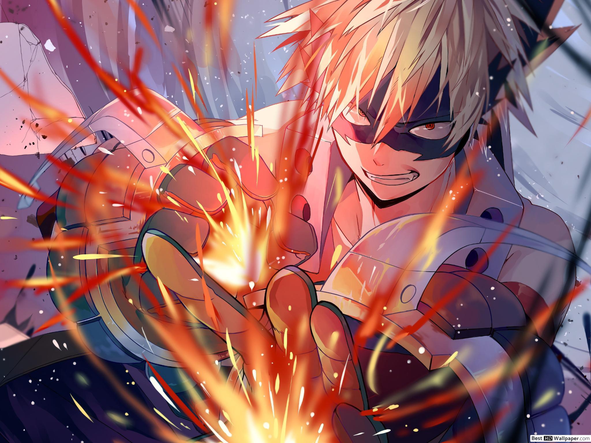 2048x1536 Katsuki Bakugou HD wallpaper download