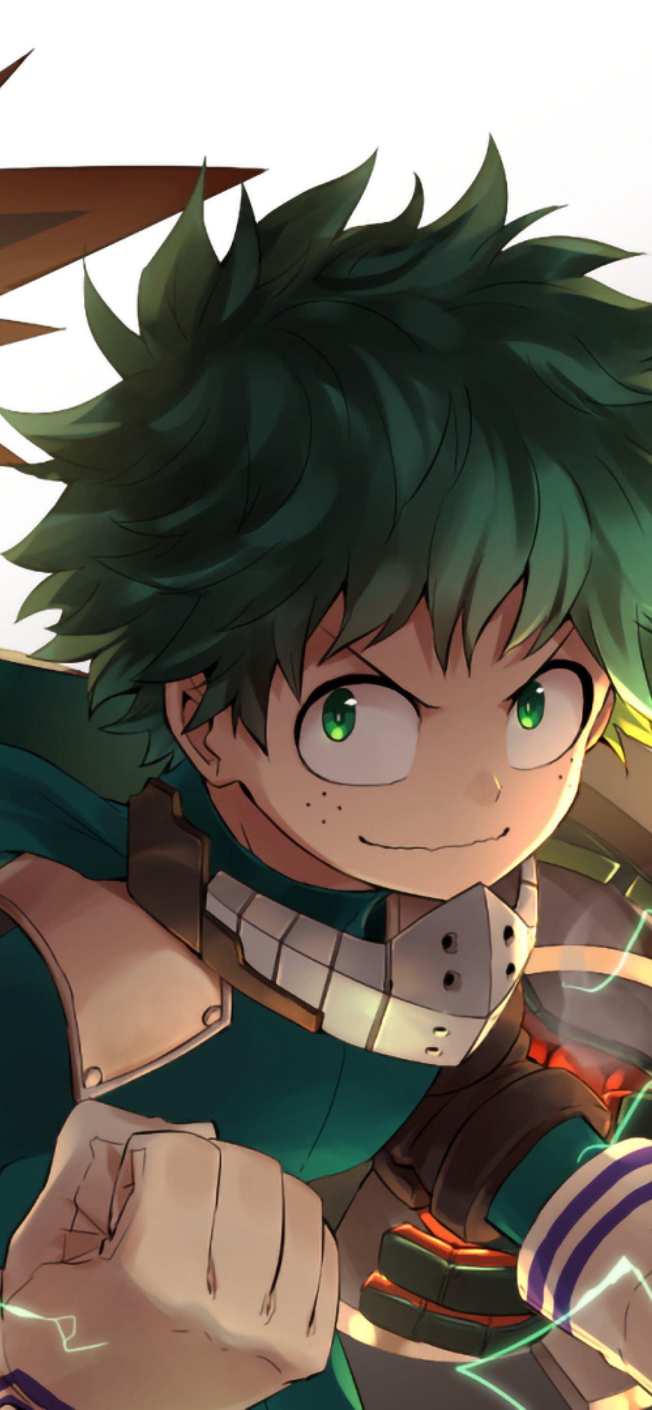1284x2778 Izuku Midoriya and Katsuki Bakugou Art Sony Xperia. iPhone Wallpaper Free Download