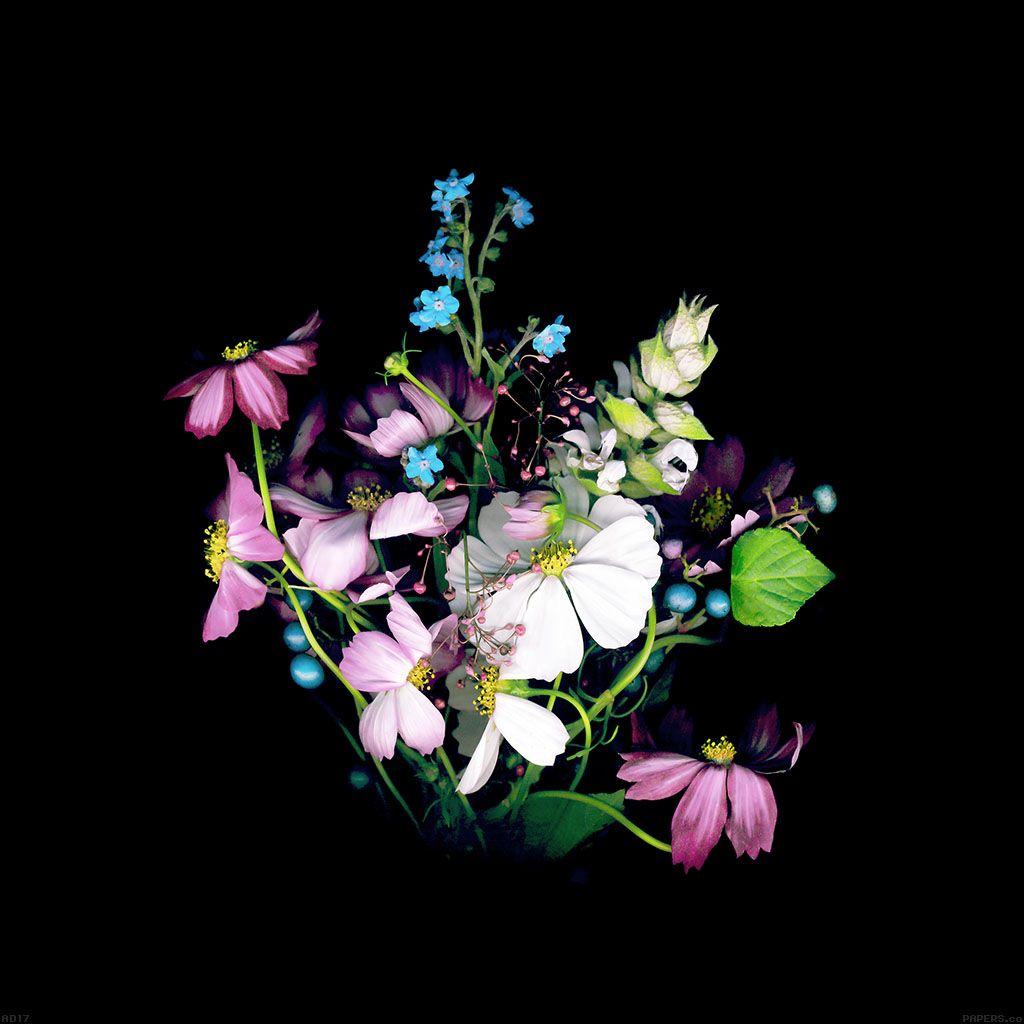 1024x1024 I Love Papers. wallpaper apple ios8 iphone6 small dark flower