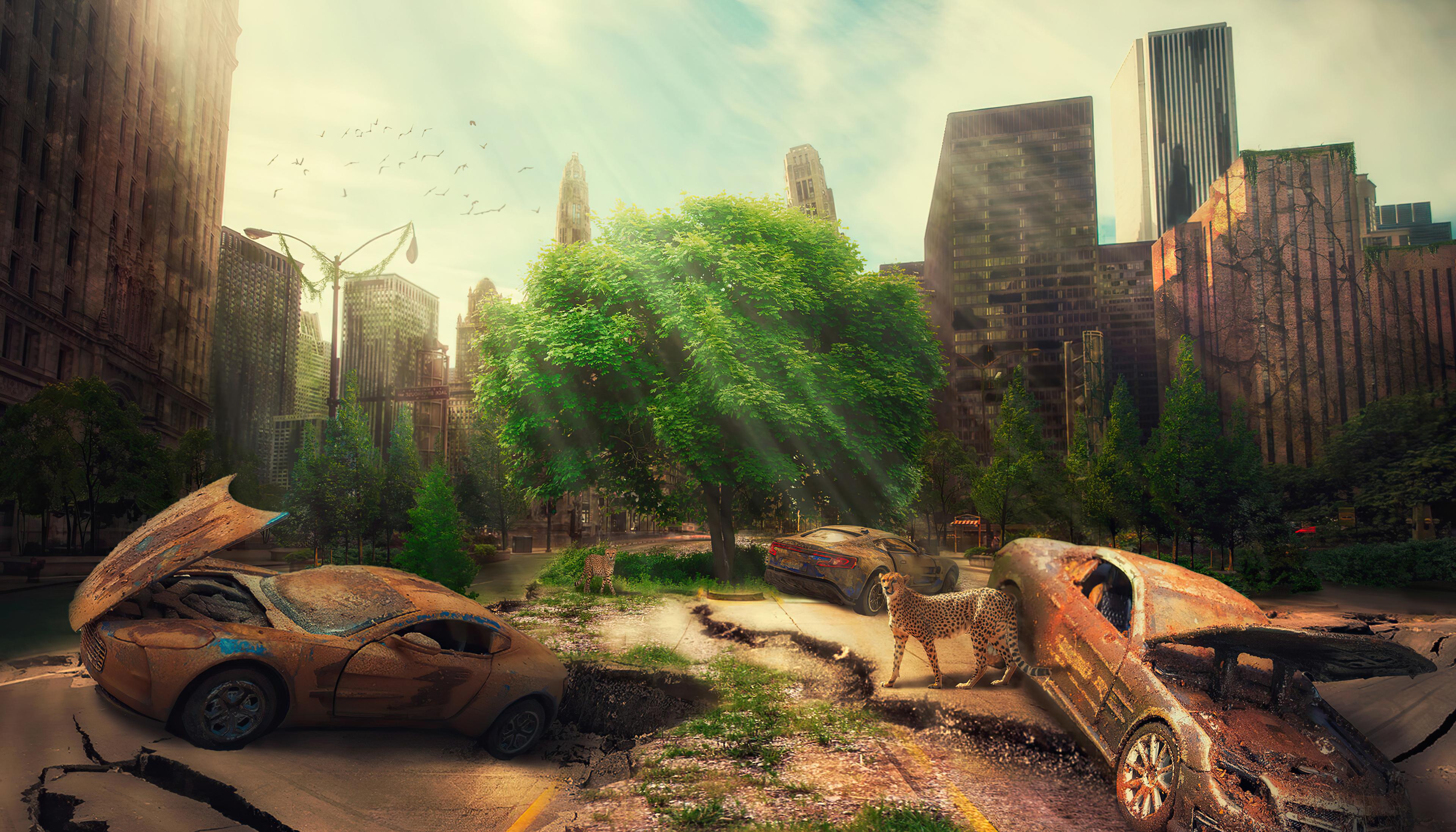 3840x2194 Apocalypse Art 4k, HD Artist, 4k Wallpaper, Image, Background, Photo and Picture