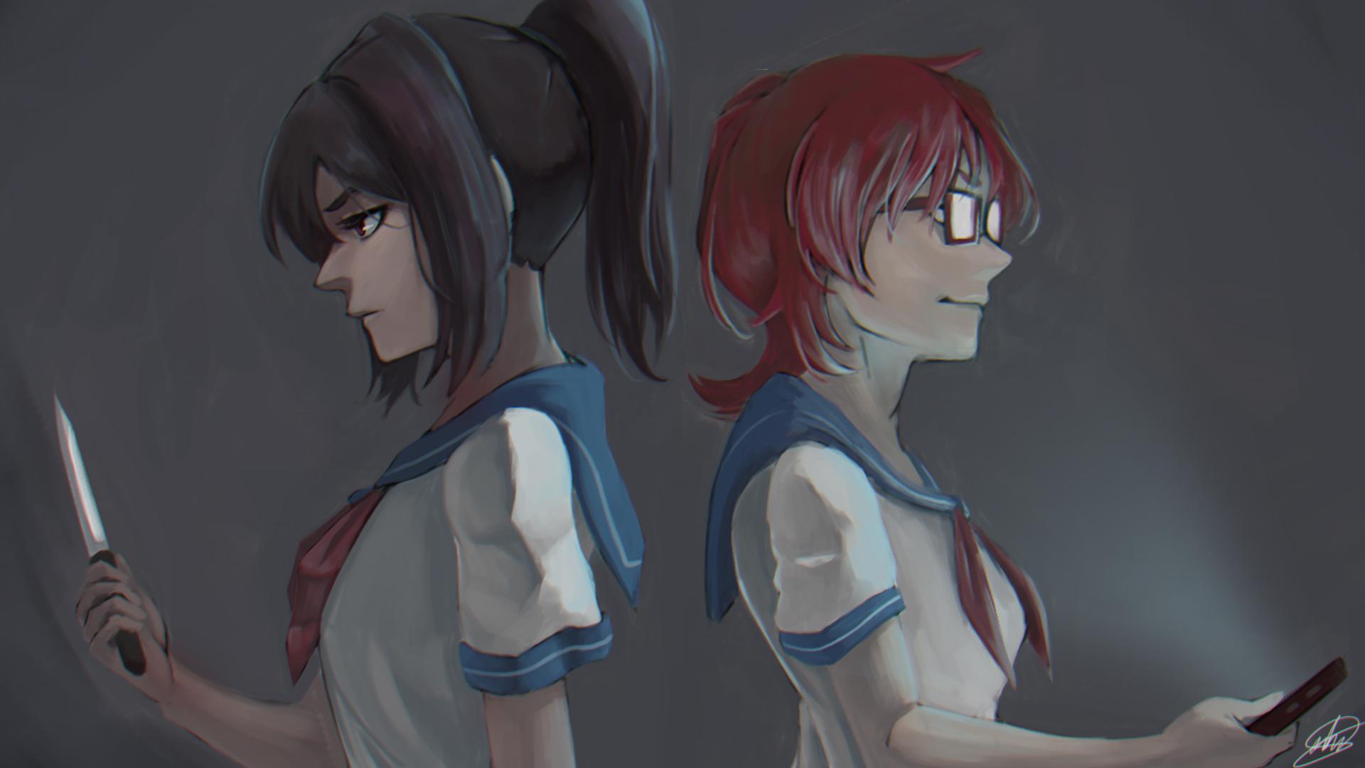 1920x1080 Yandere Simulator, Wallpaper Anime Image Board