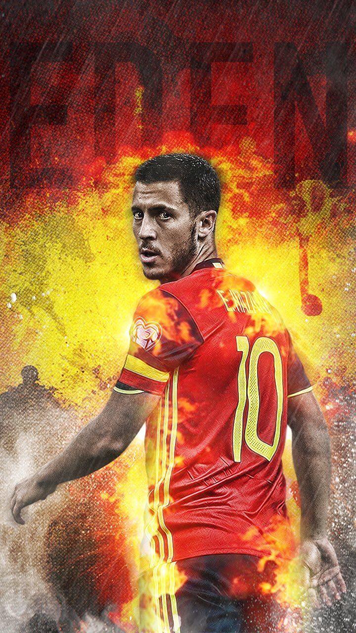 720x1280 Eden Hazard Belgium. Voetbal foto's, Voetbal, Voetballers