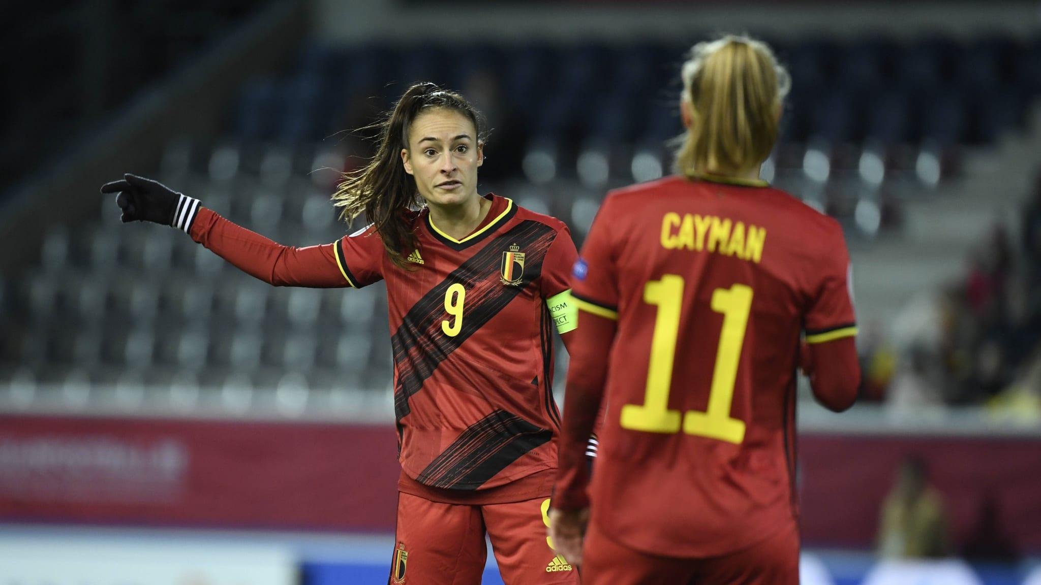 2048x1152 Football Women Belgium Wallpaper