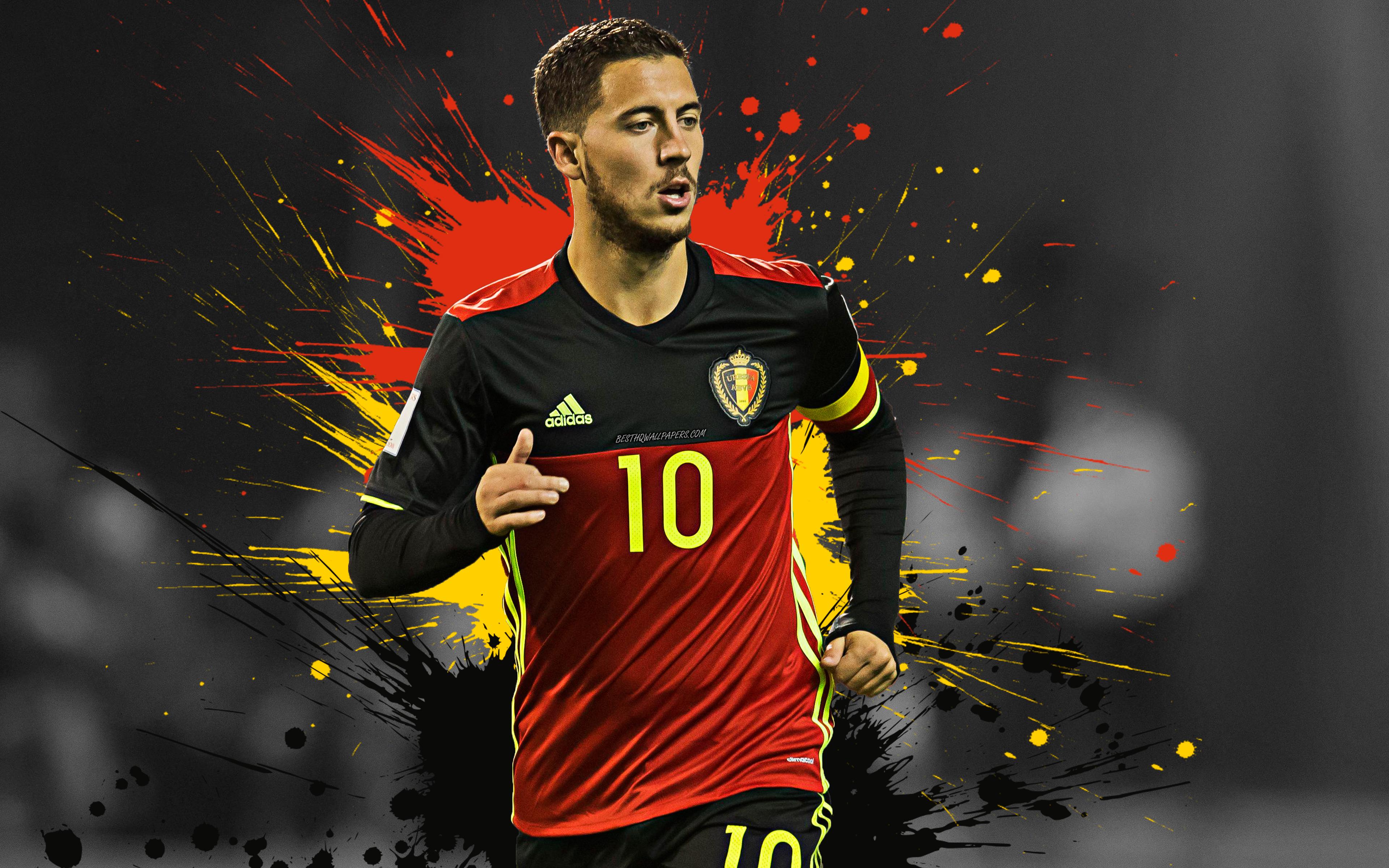 3840x2400 Soccer, Belgian, Eden Hazard wallpaper