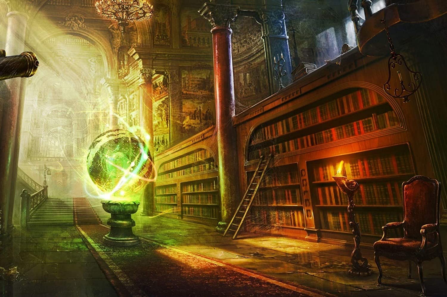 1500x998 Drizzt Do'Urden Poster Dungeons & Dragons Art Print DnD Game Artwork No Frame Poster Modern Canvas Prints Wall Art Paintings Ready to Hang Home Decorations Giclee Picture : Handmade Products