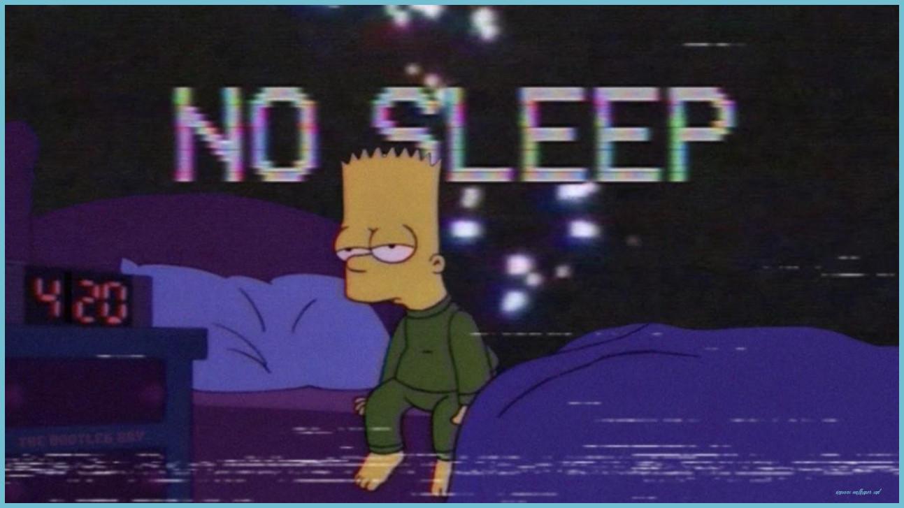 1293x727 Bart Simpson Aesthetic Desktop Wallpaper Free Bart Simpson Wallpaper Sad