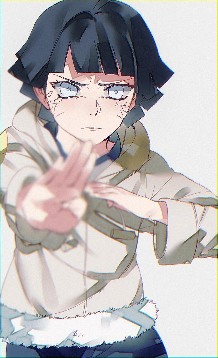 700x1148 himawari with hinata costume Uzumaki Wallpaper
