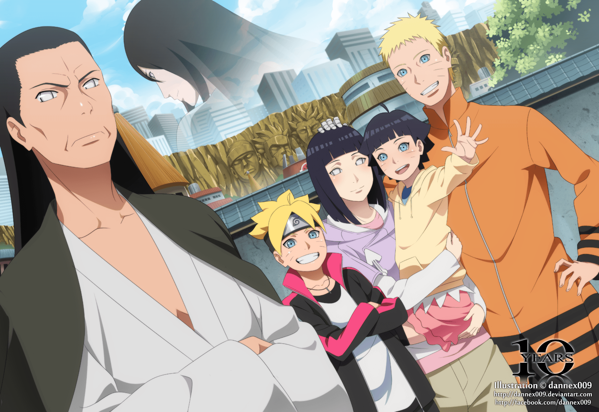 1920x1320 Himawari Uzumaki Wallpaper