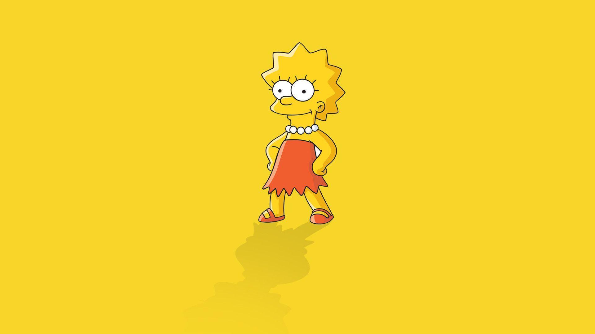 1920x1080 Simpsons Aesthetic Desktop Wallpaper