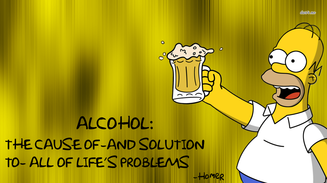 1366x768 1366x768 Homer Simpson computer background. Mocah HD Wallpaper