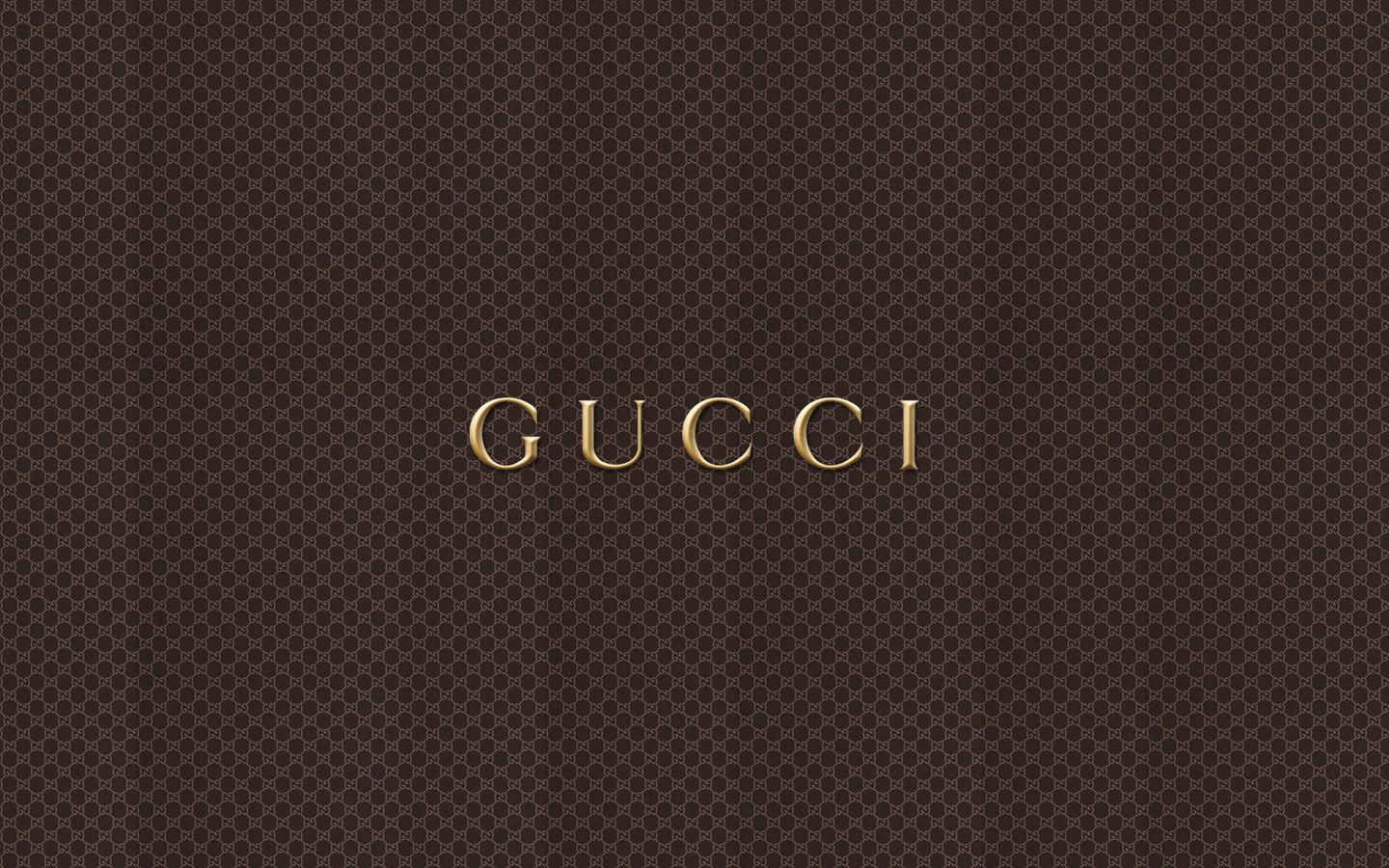 1440x900 Gucci logo wallpaper
