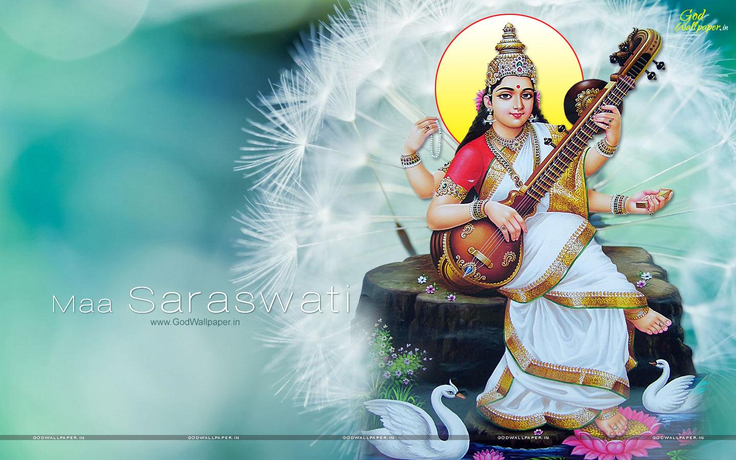 1440x900 Saraswati Photo Wallpaper Free Download