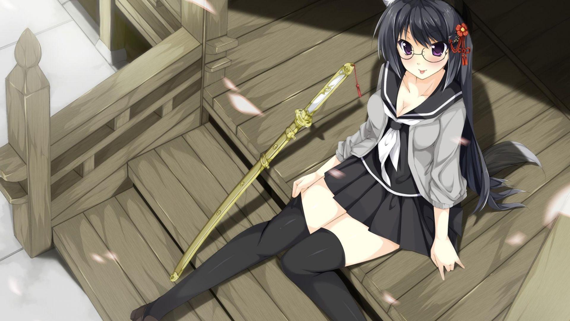 1920x1080 Desktop Wallpaper Anime Cat Girl, HD Image, Picture, Background, G6dwer