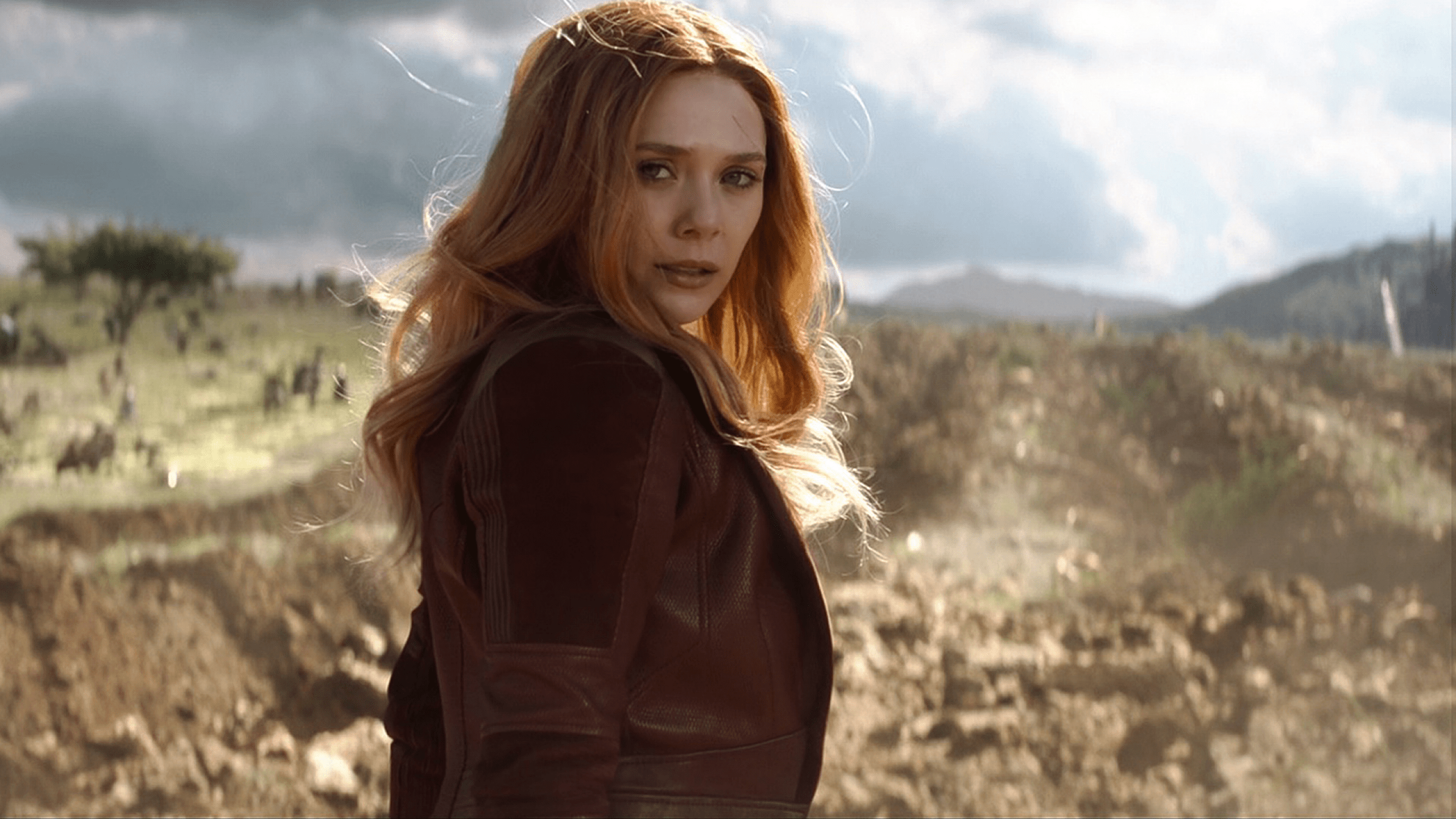 2560x1440 Download 2560x1440 avengers: infinity war, elizabeth olsen, scarlet witch, wanda maximoff, movies, actress, redhead, women Wallpaper