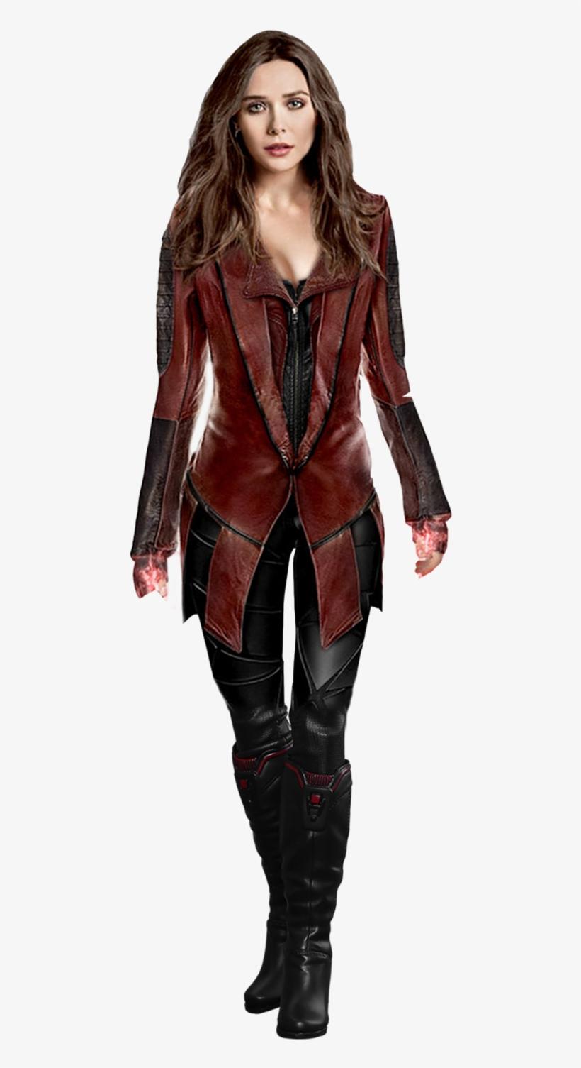 820x1505 Scarlet Witch HD Wallpaper Olsen Avengers Outfit Transparent PNG Download