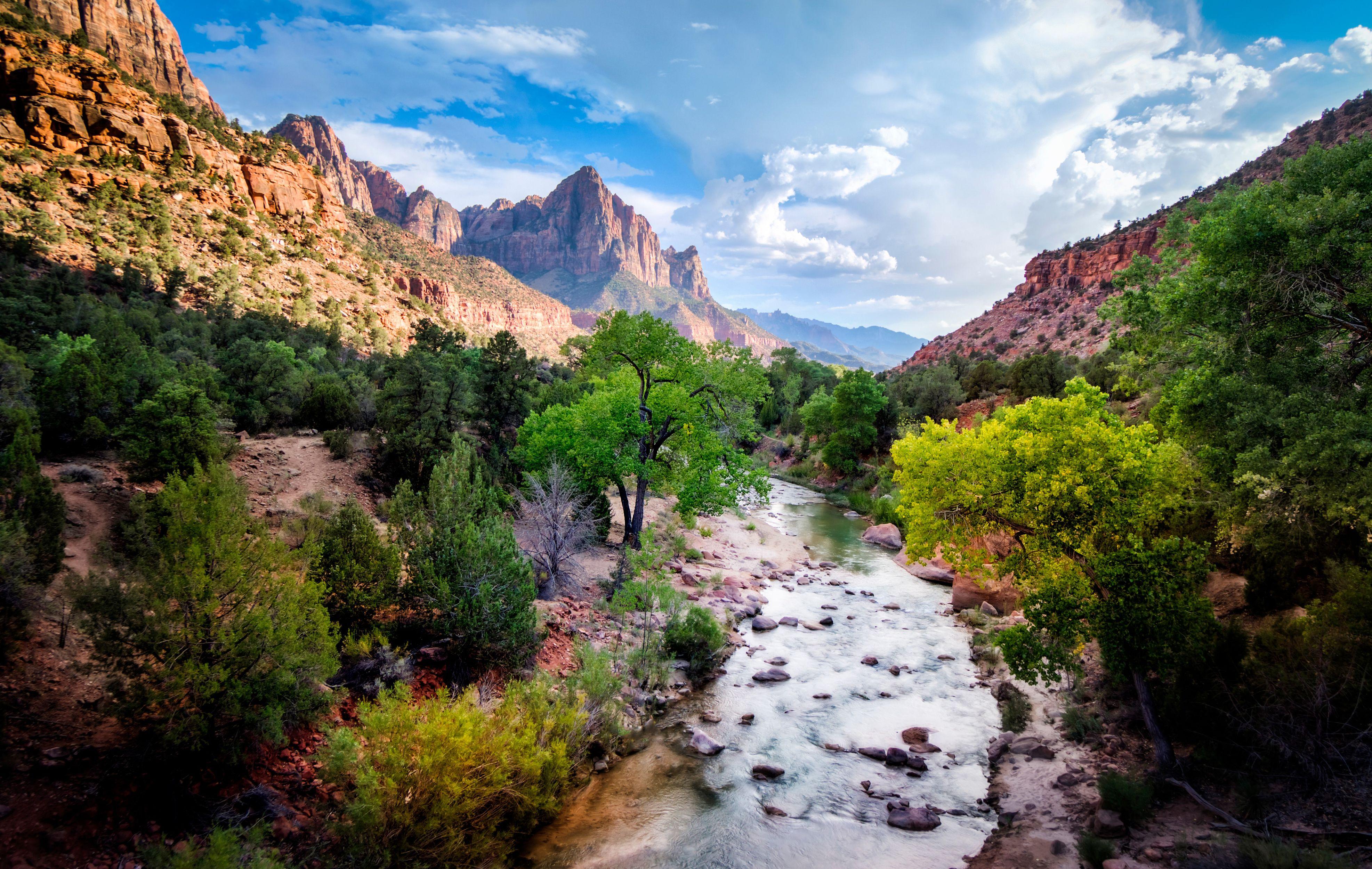 3946x2500 Ultra HD 4K HD Wallpaper. National parks, Mt zion national park, Zion national park