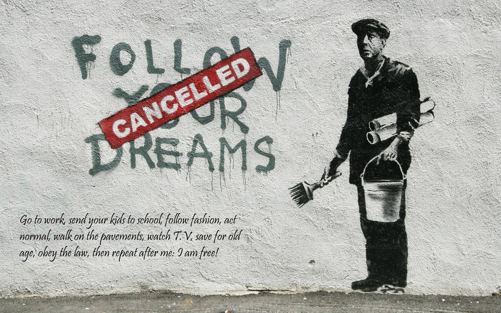 1920x1200 Banksy Wallpaper