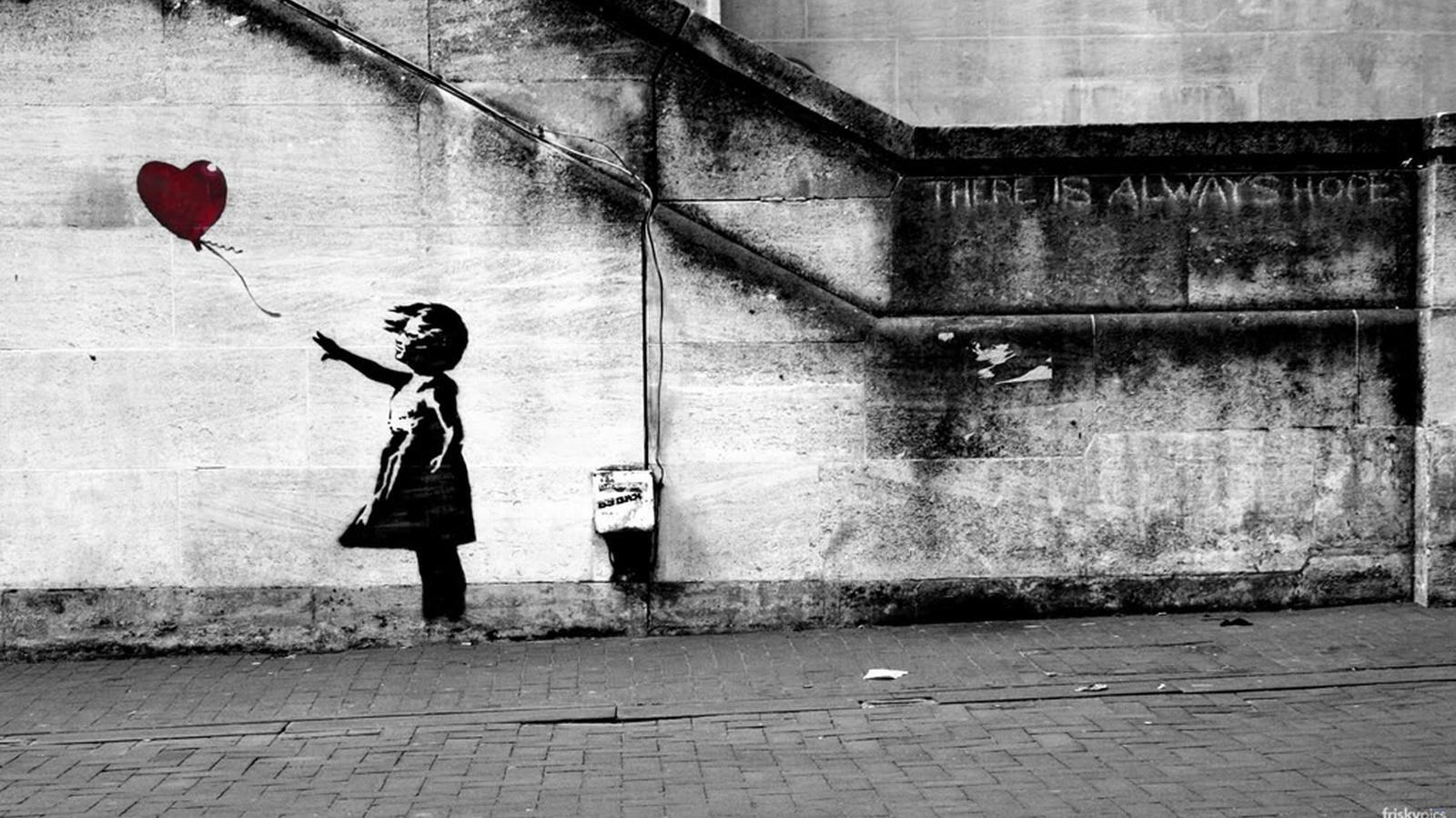 1600x900 Banksy, Red, Red Wall, Graffiti, Street Art, I Want 1600×900 Wallpaper Banksy (36 Wallpaper). Adorable Wallpaper. Banksy, Street art, Hope wallpaper