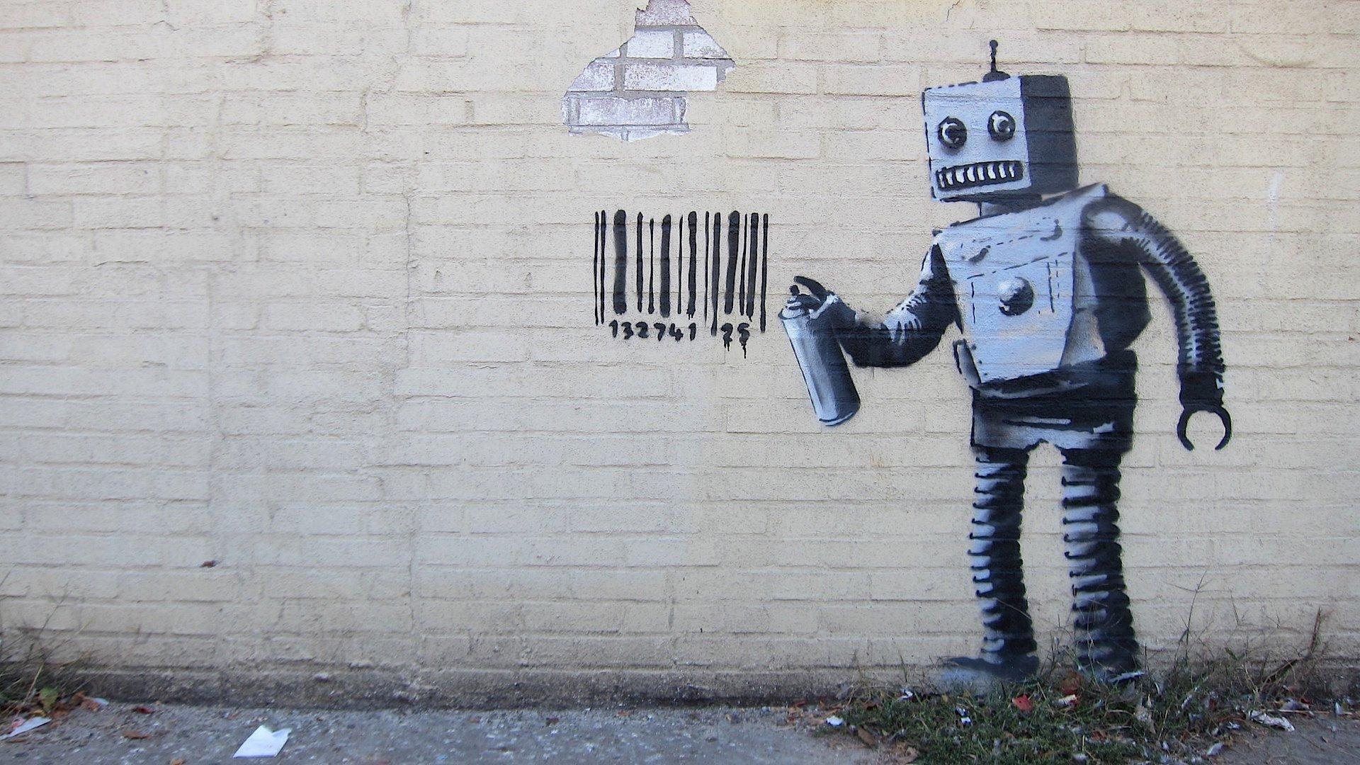 1920x1080 Banksy 4K wallpaper for your desktop or mobile screen free and easy to download