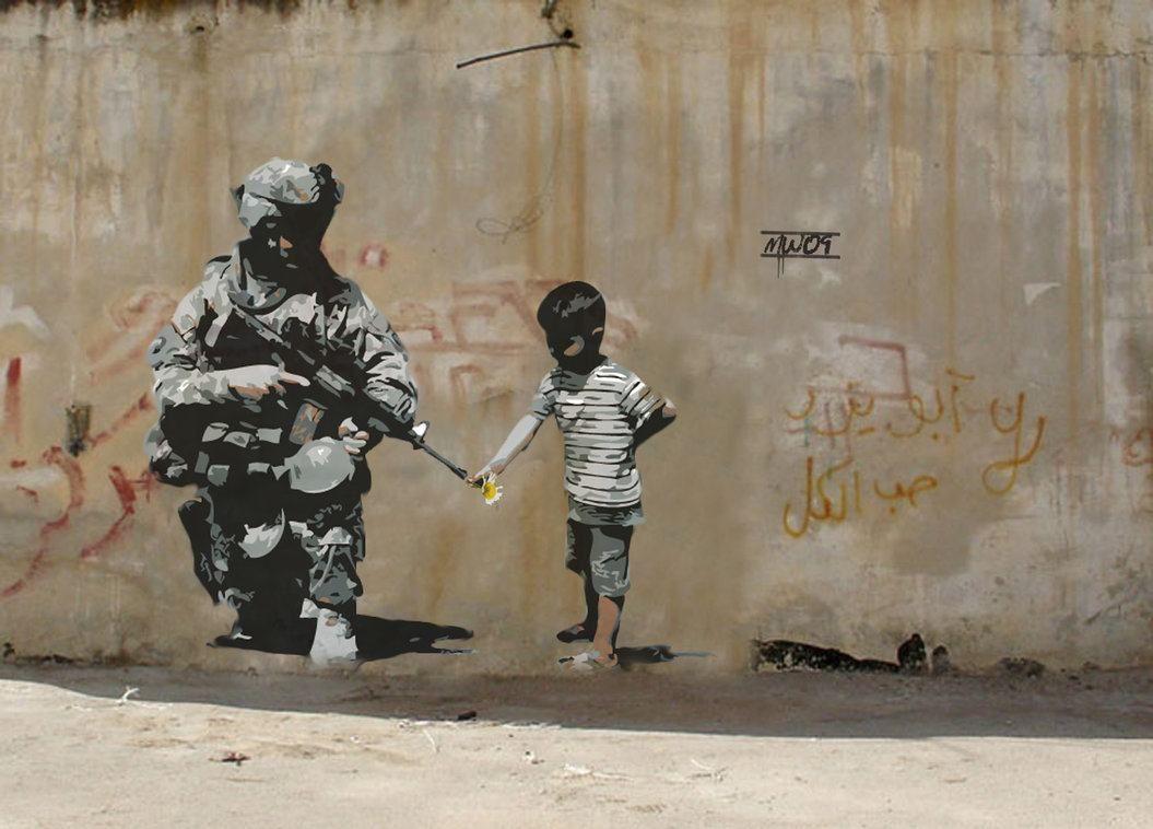 1055x758 banksy wallpaper, street art, wall, art, street, visual arts, child