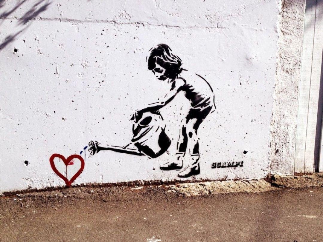 1080x811 Graffiti Street Art Banksy Wallpaper Urban Street Art Wallpaper (2021)