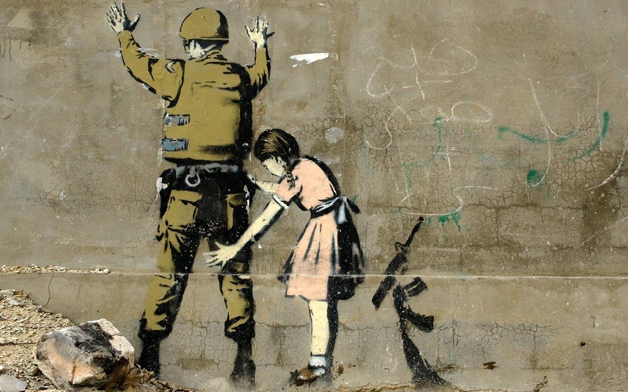 1280x800 1680x1050 children banksy graffiti wallpaper JPG 365 kB. Mocah HD Wallpaper