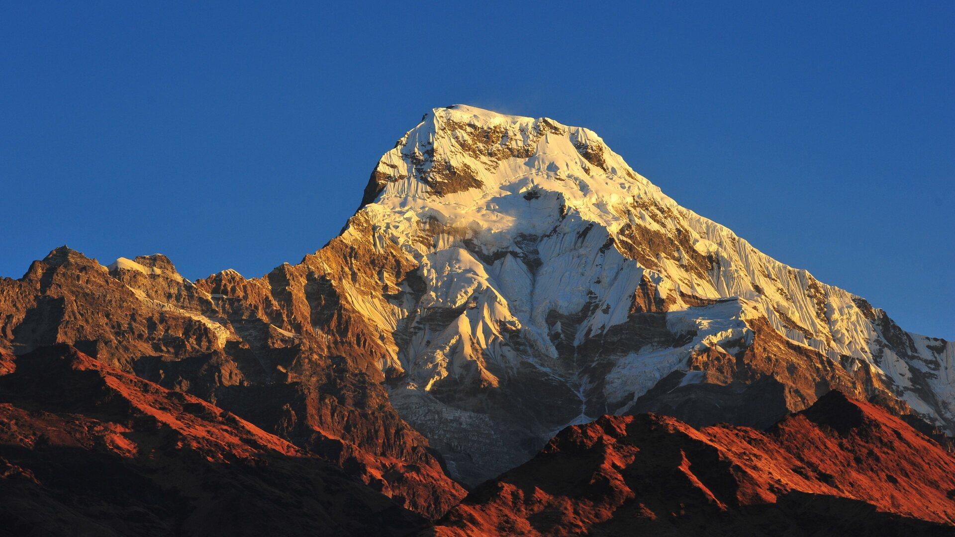 1920x1080 Annapurna Massif Mountain Range Nepal 4k Laptop Full HD 1080P HD 4k Wallpaper, Image, Background, Photo and Picture