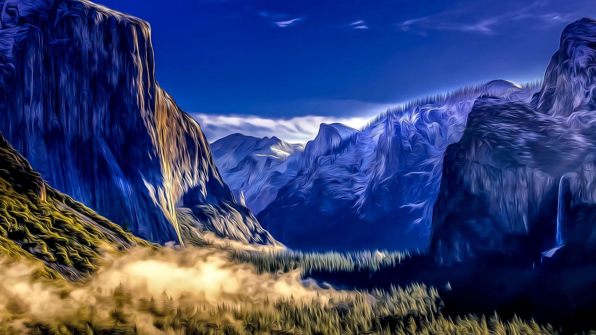 1920x1080 4K Mountain Wallpaper
