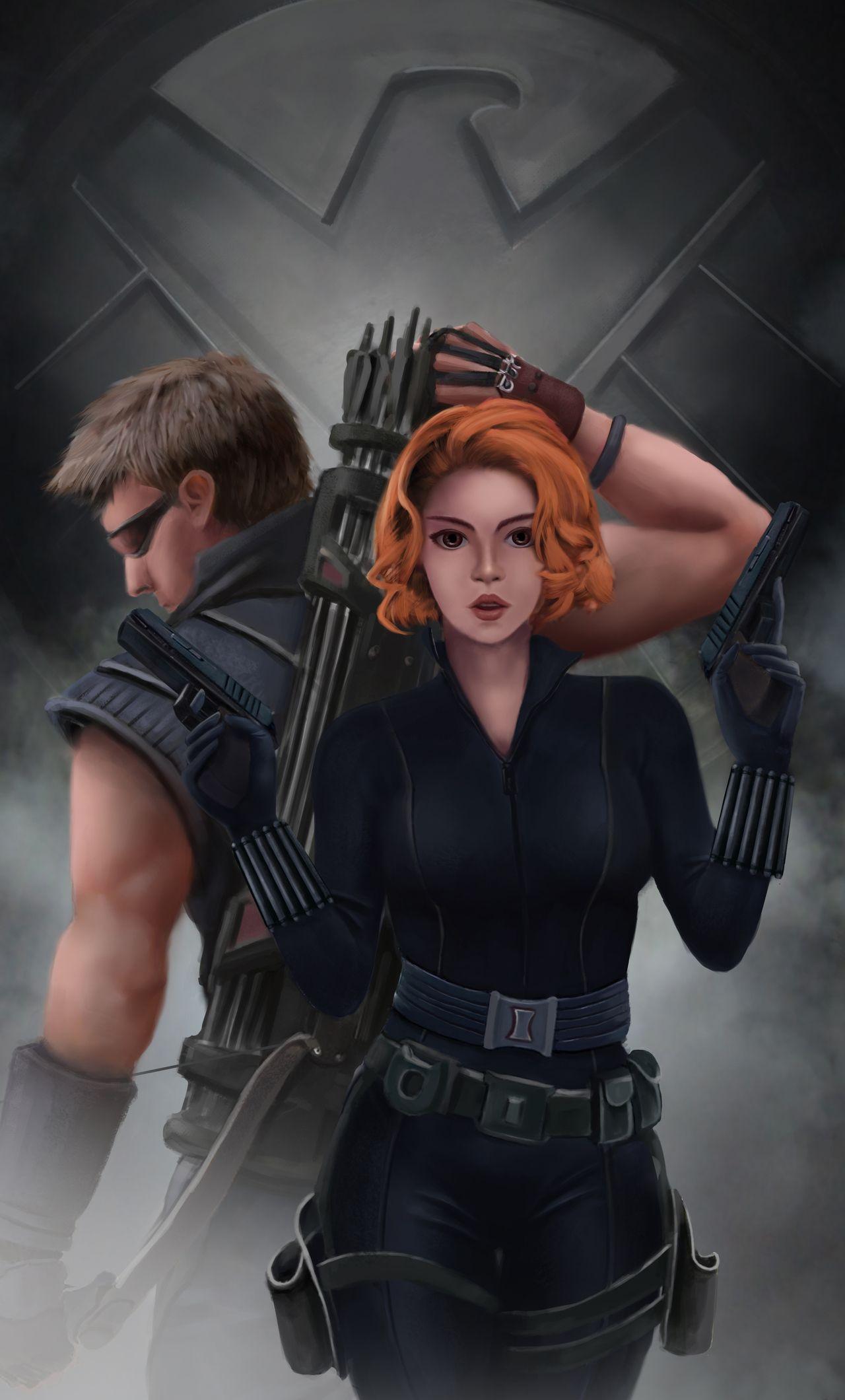 1280x2120 Hawkeye iPhone Wallpaper