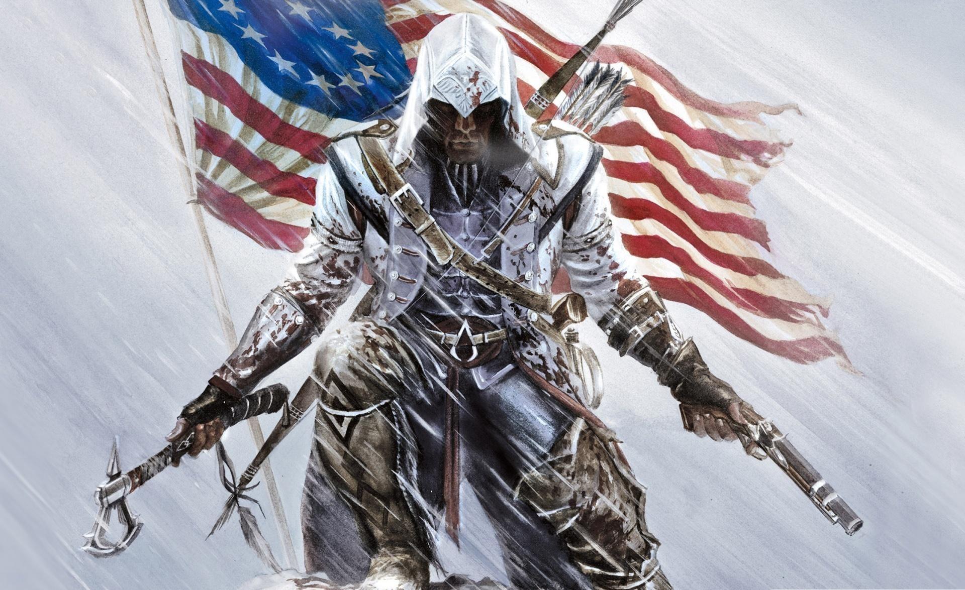 1920x1175 Cool American Flag Wallpaper
