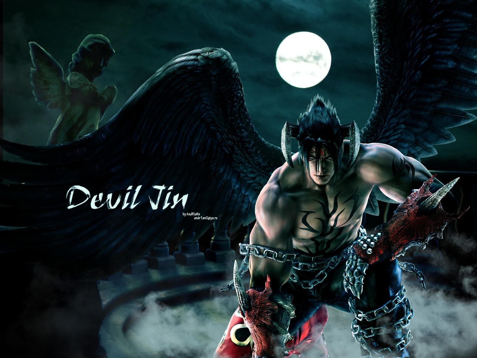 1600x1200 Devil Jin Kazama Wallpaper