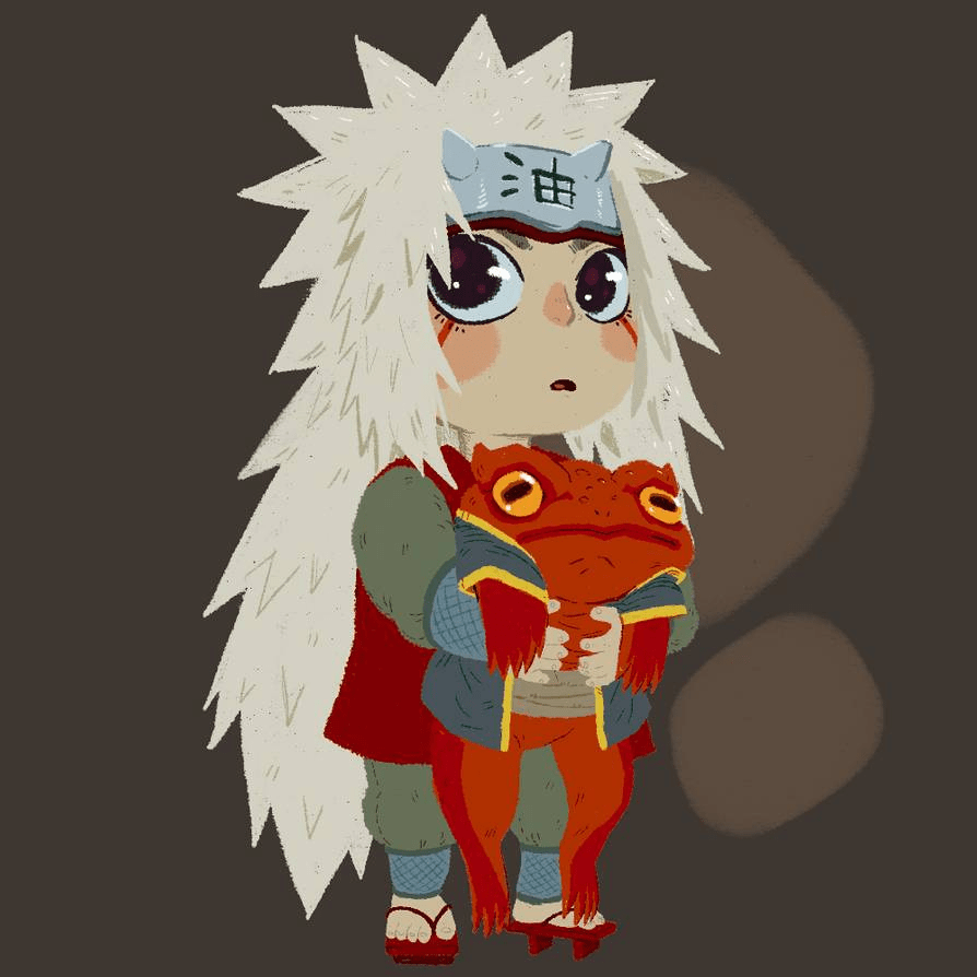 894x894 Jiraiya and Gamabunta. Samurai anime, Naruto shippuden anime, Naruto painting