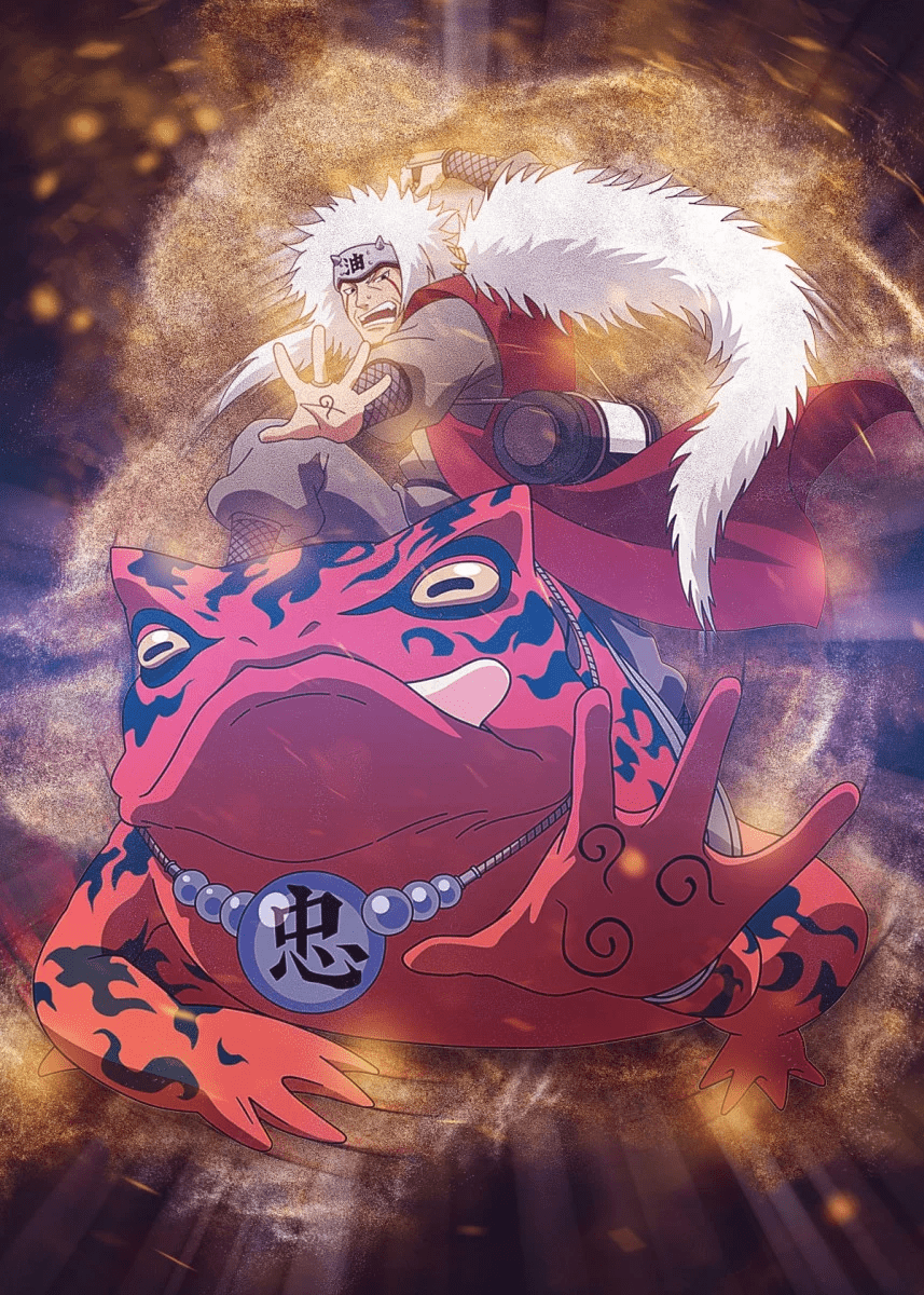 857x1200 Jiraya' Poster by Creative Poster. Displate. Wallpaper naruto shippuden, Anime naruto, Naruto shippuden sasuke