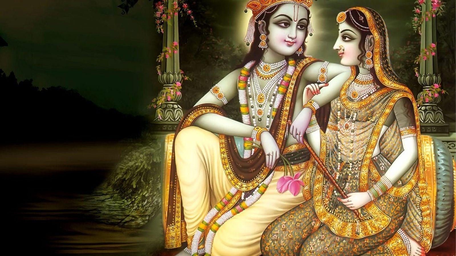 1600x900 God Radha Krishna Wallpaper, Image, Background, Picture