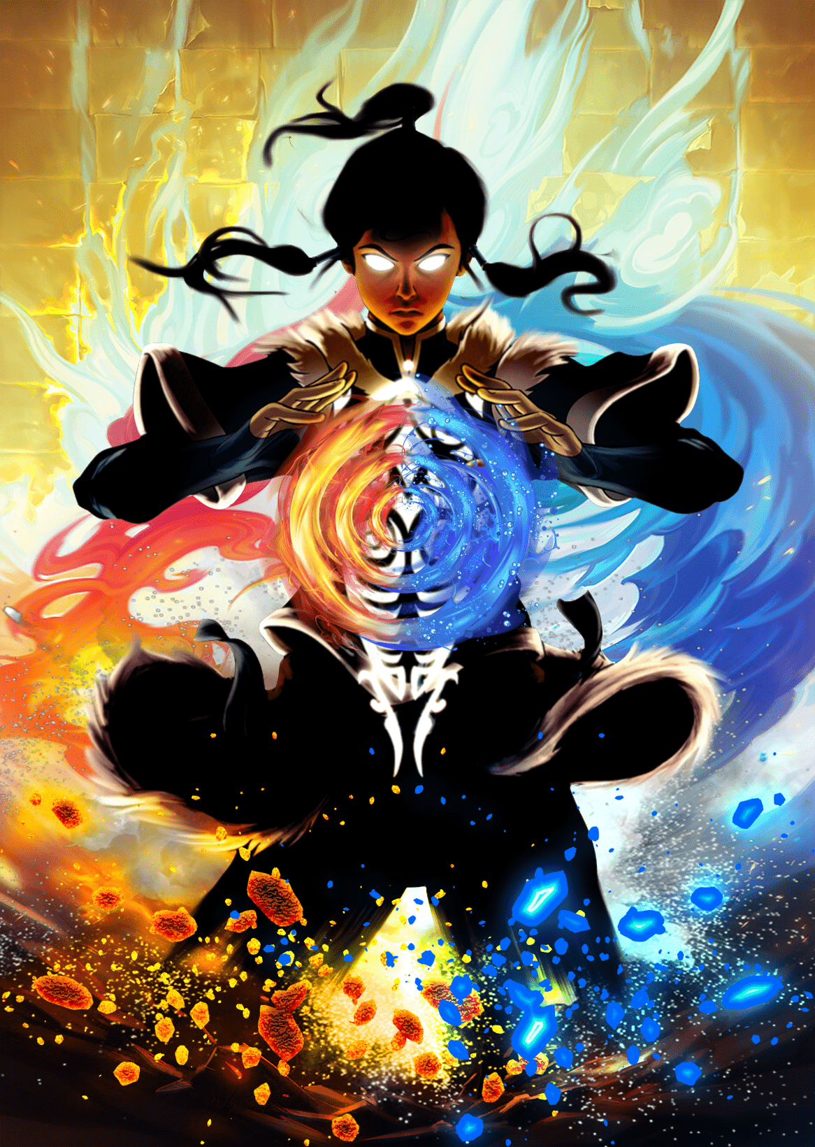 The Avatar State an art print by Hibban Mohammed  INPRNT
