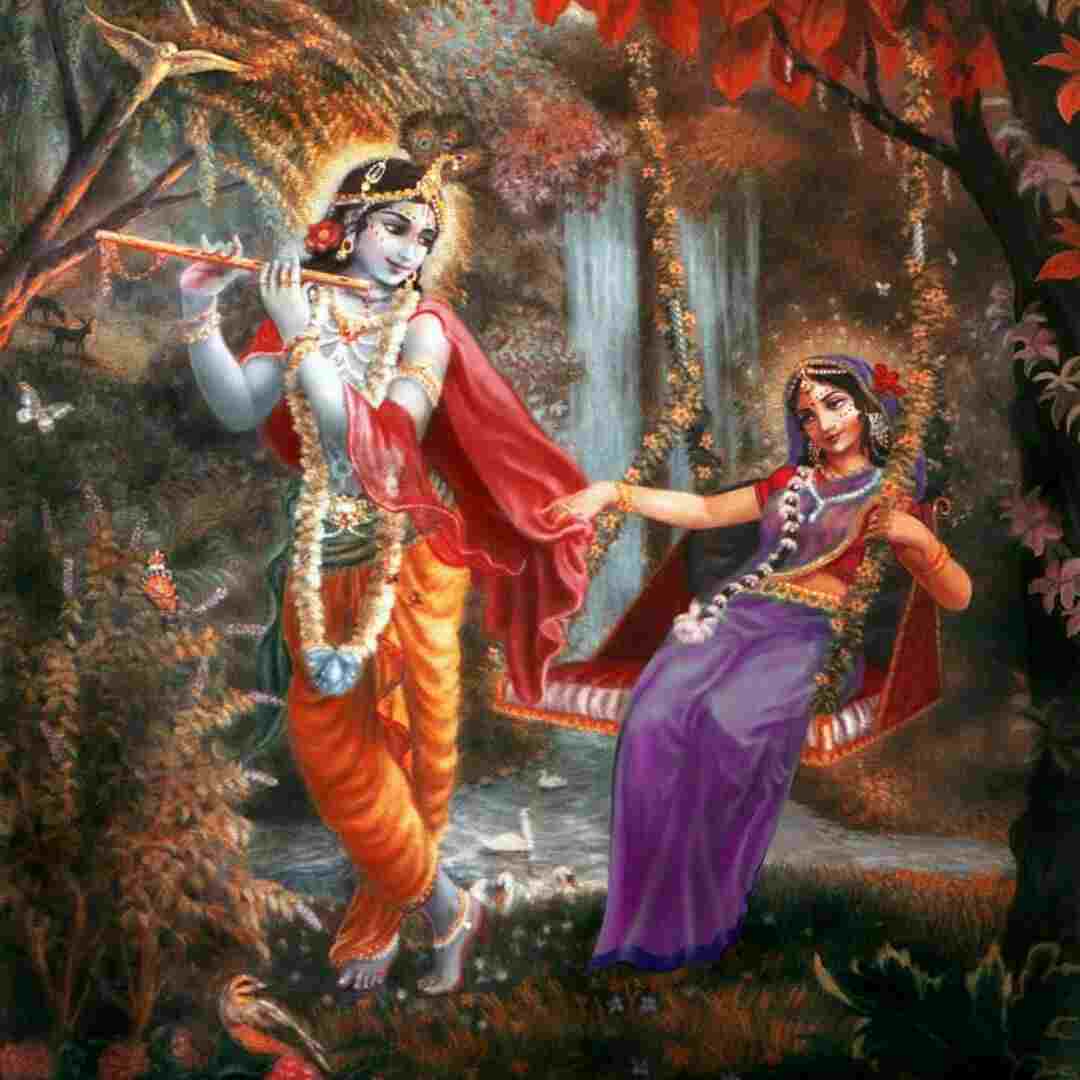 1080x1080 Jay Radha Krishna image HD. Lord Radha Krishn Photo