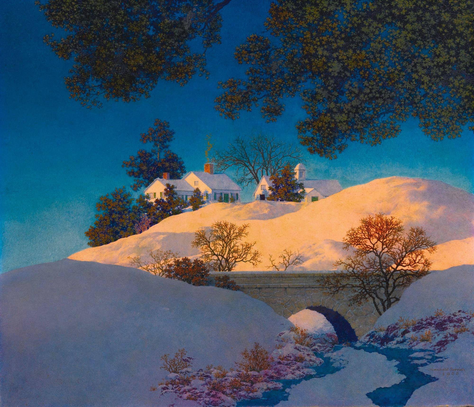 2000x1720 Norman Rockwell Winter