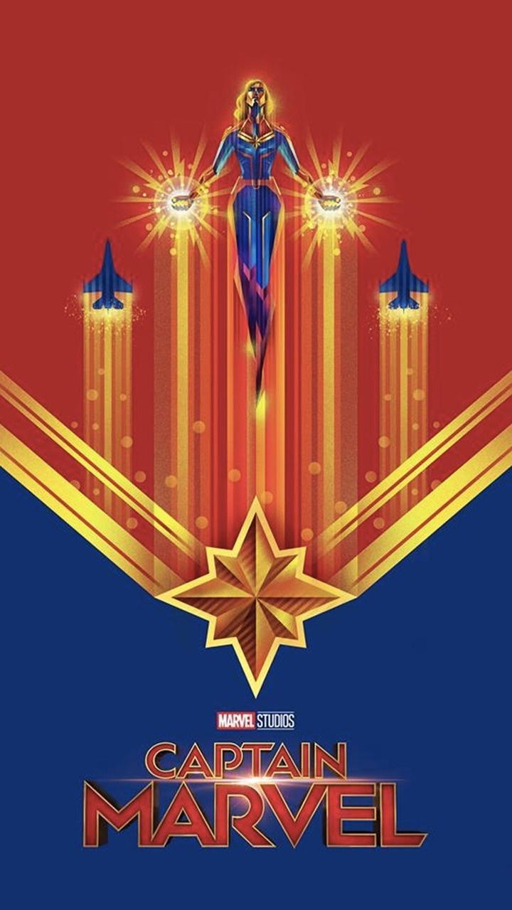 720x1280 Some Captain Marvel phone wallpaper
