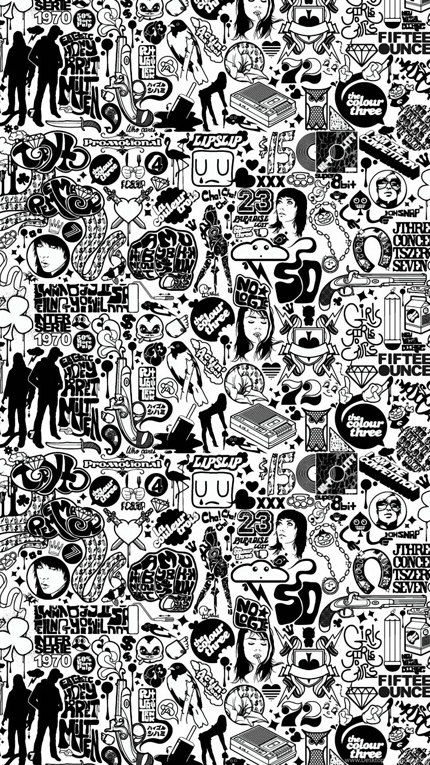 1440x2560 Comics Black And White Lg G3 Wallpaper HD 1440x2560 Desktop Background