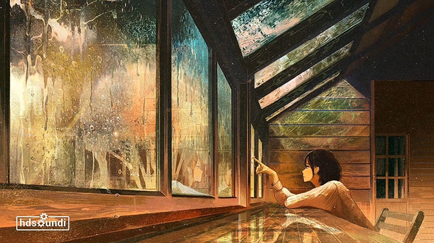 1406x789 Japanese Rain Wallpaper