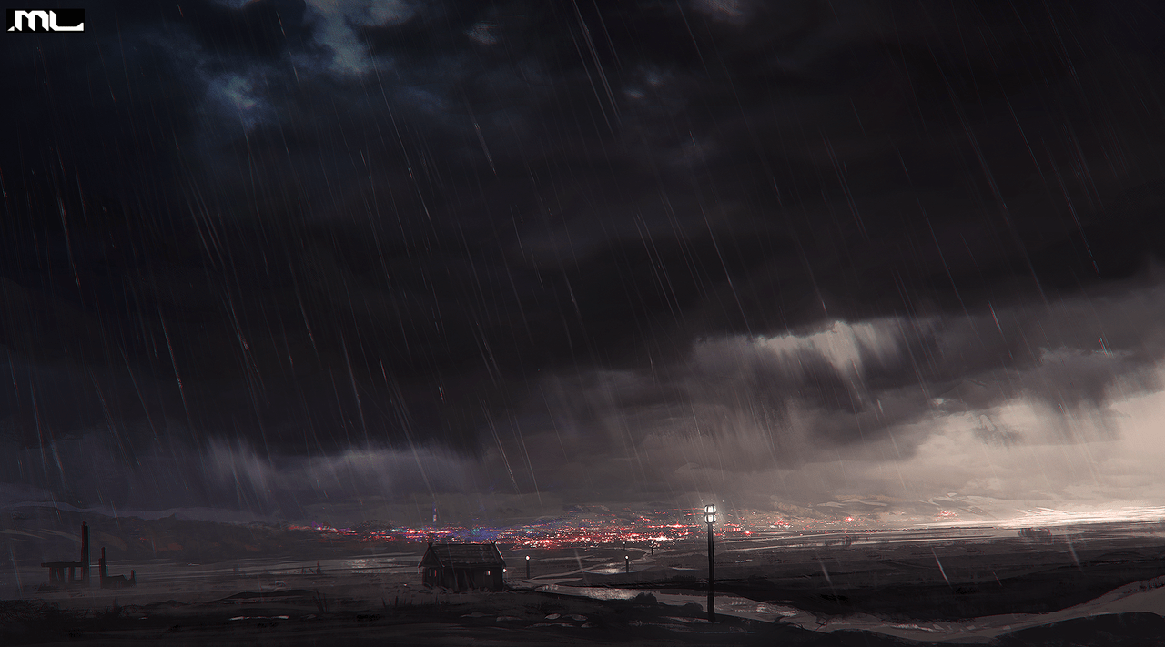 1280x711 Rainy day, wallpaper archive