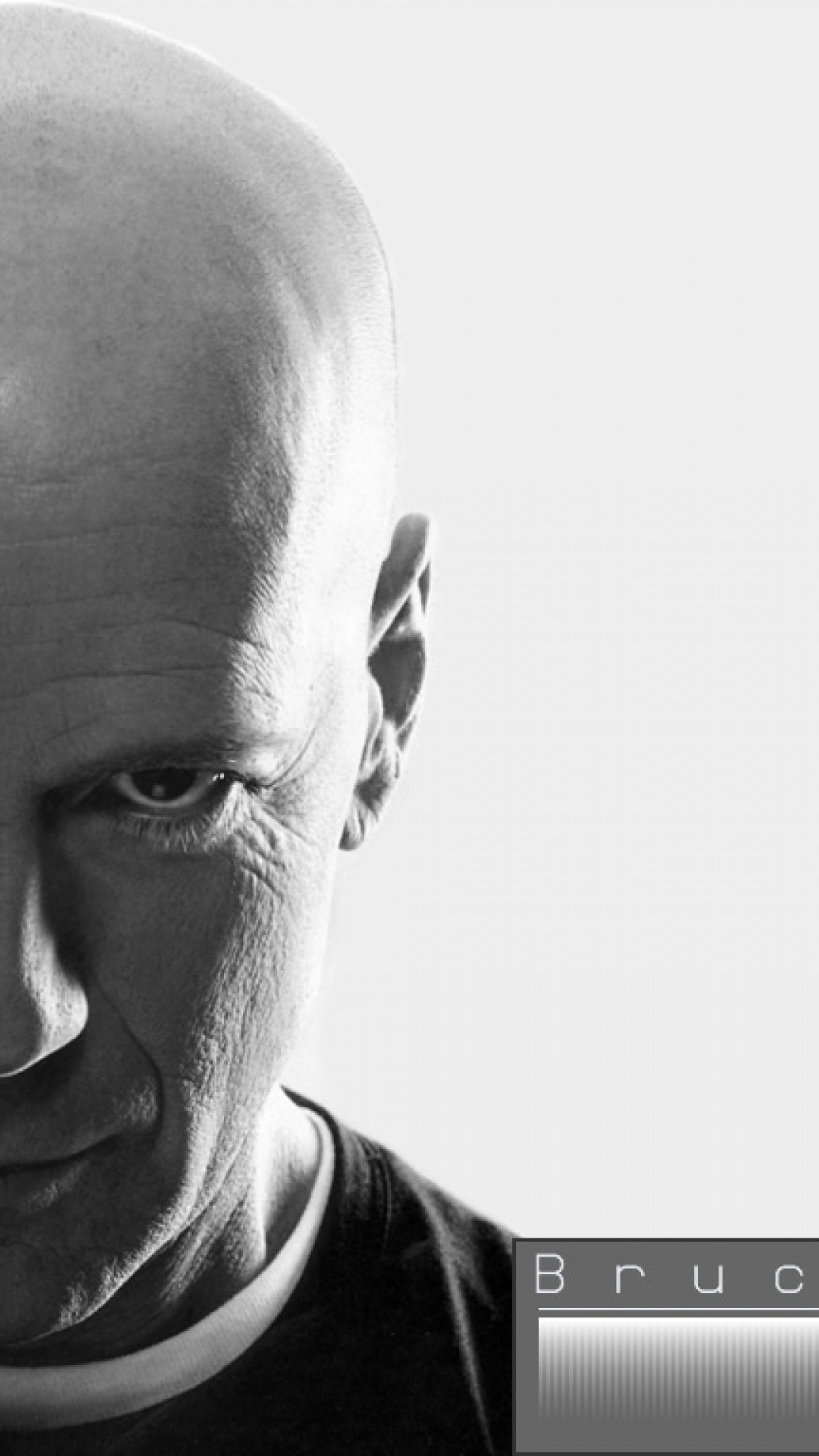 1440x2560 Bruce Willis Black and White wallpaper Samsung Galaxy S S Google Pixel XL , Nexus 6P , LG G5 Wallpaper, HD Celebrities 4K Wallpaper, Image, Photo and Background